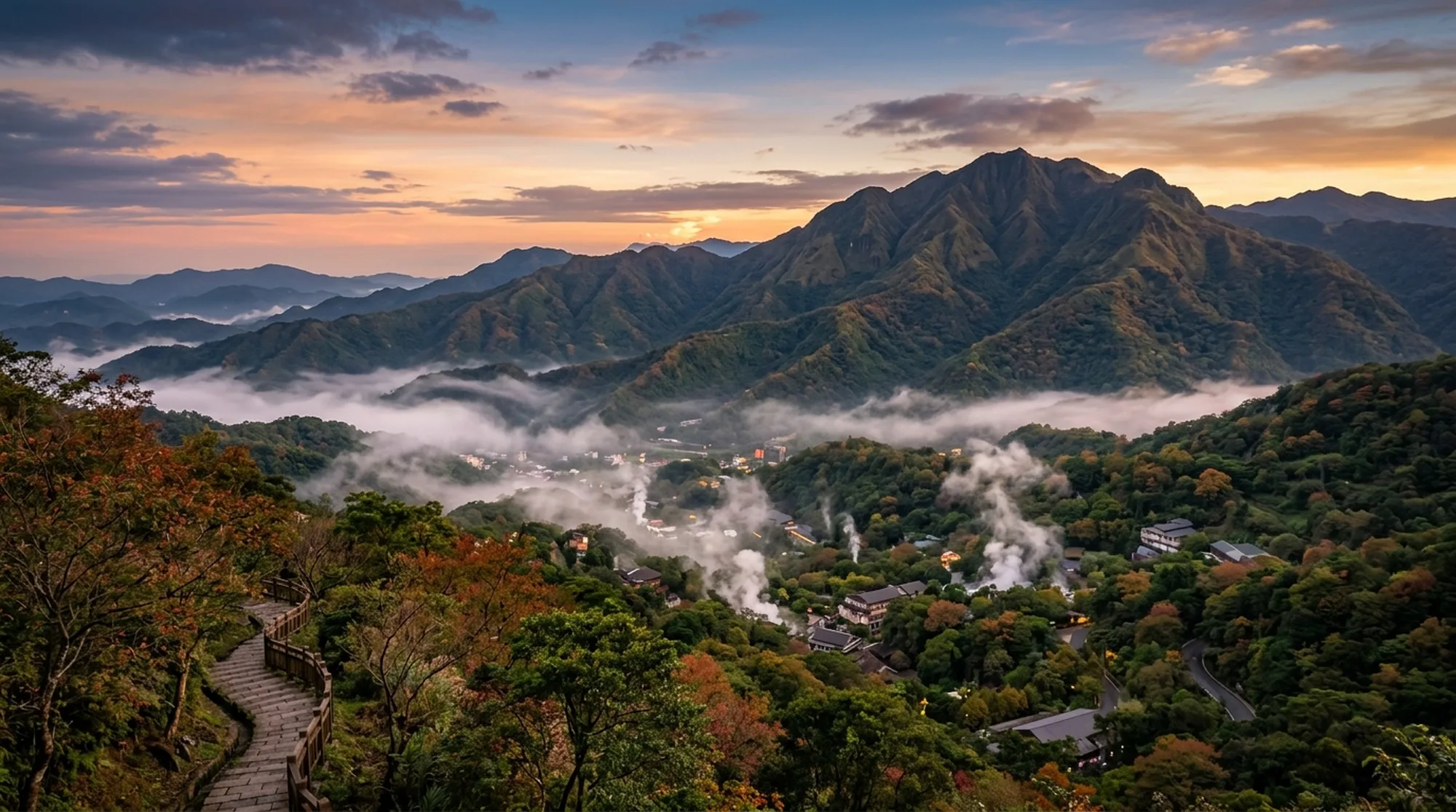 大屯山嵐
